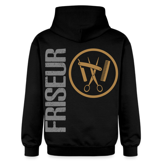 Gildan Unisex Softstyle® "Friseur" Schwarz Gildan Unisex Softstyle® Midweight Hoodie
