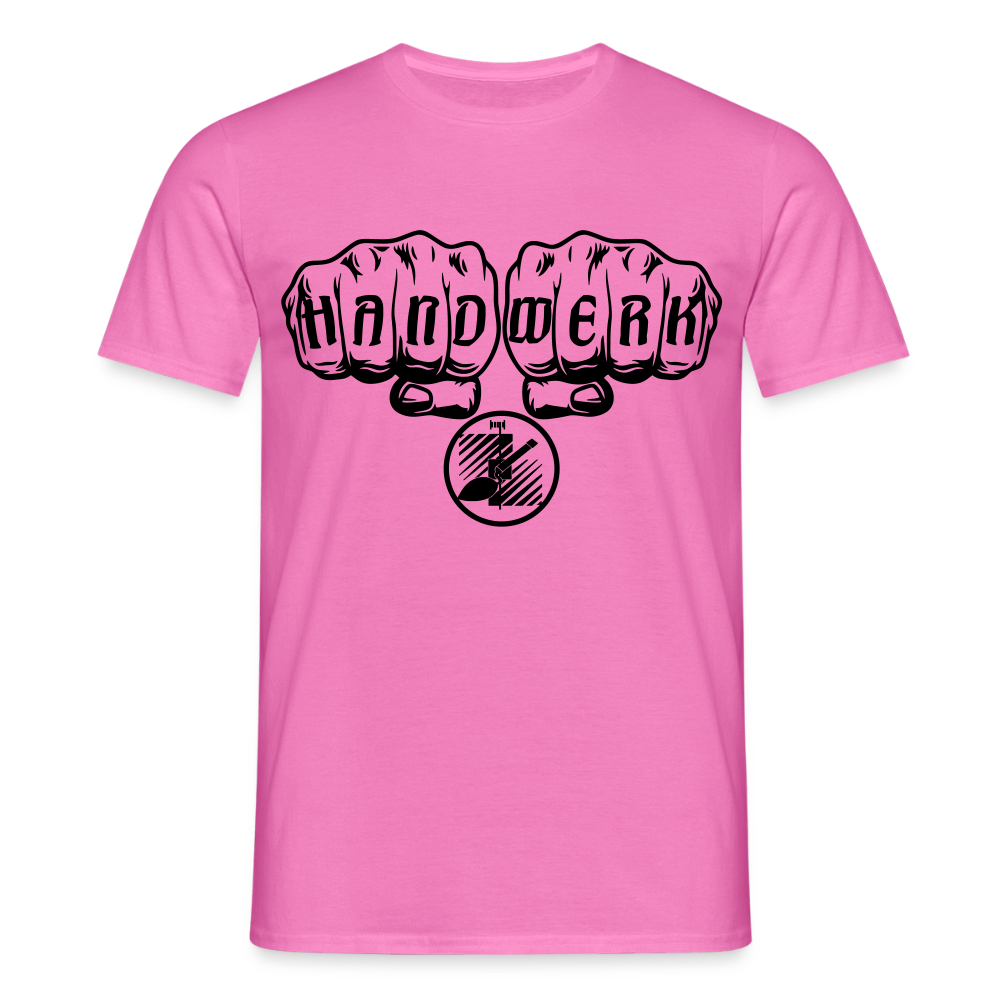 Unisex T-Shirt "Fliesenleger" Pink Männer T-Shirt
