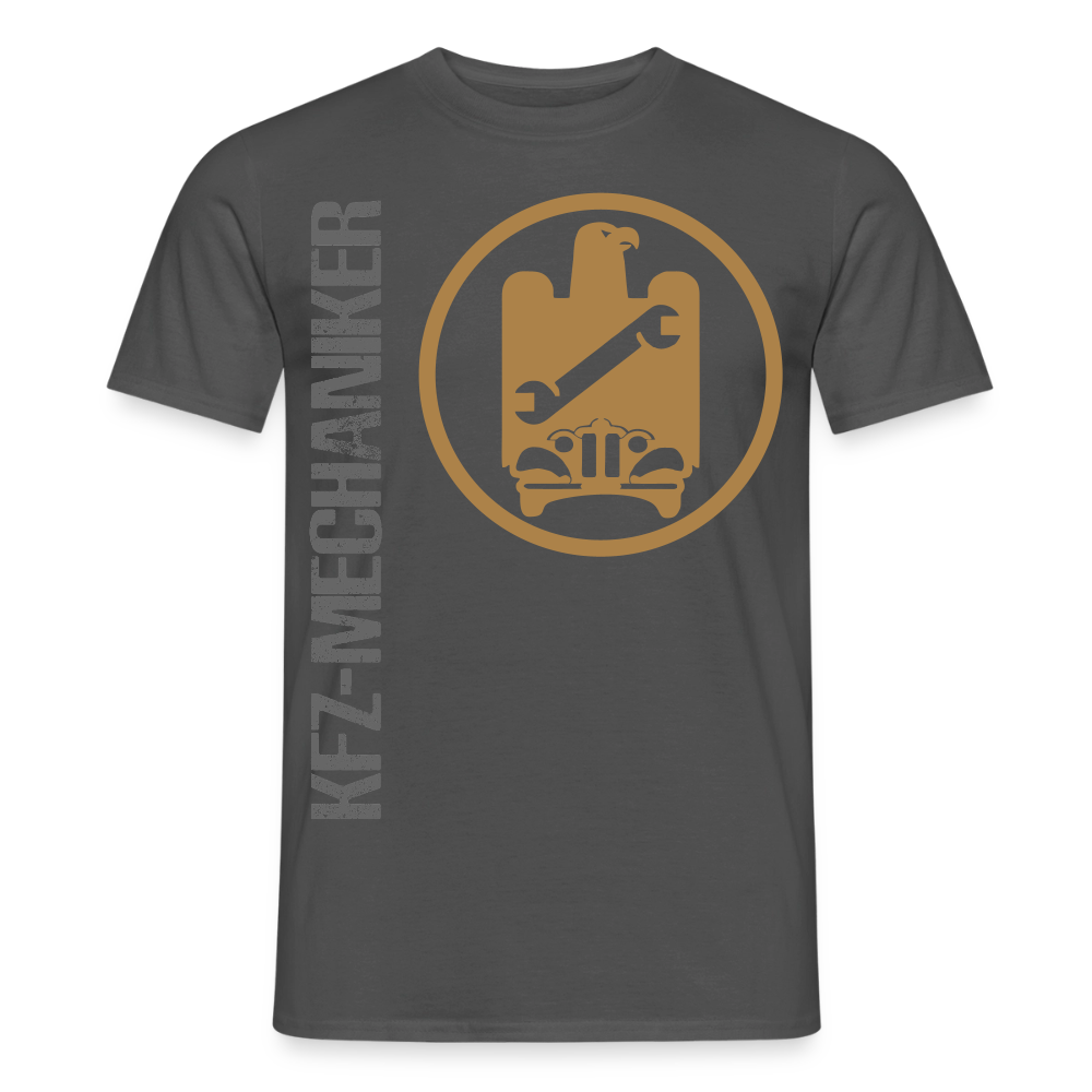 Unisex KFZ-Mechaniker T-Shirt von Spreadconnect, neues Stildesign, zeigt mechanischer Schriftzug auf bequemem Baumwollshirt