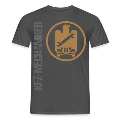 Unisex KFZ-Mechaniker T-Shirt von Spreadconnect, neues Stildesign, zeigt mechanischer Schriftzug auf bequemem Baumwollshirt