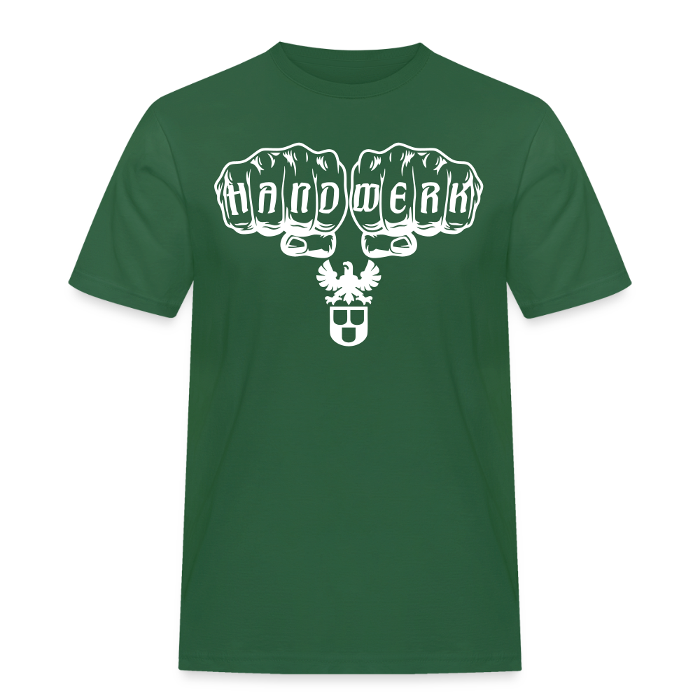 Männer Workwear T-Shirt "Maler" Flaschengrün Männer Workwear T-Shirt