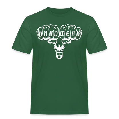 Männer Workwear T-Shirt "Maler" Flaschengrün Männer Workwear T-Shirt