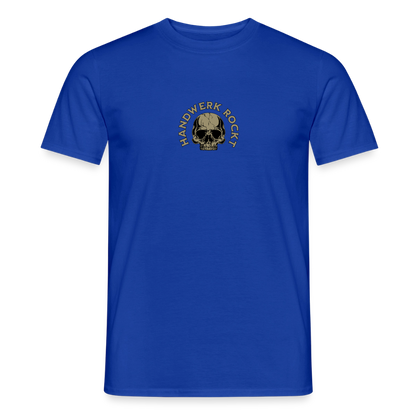 Unisex T-Shirt "Handwerk-Rockt" von Spreadconnect, beidseitig bedruckt, mit handwerklichem Design, Männer T-Shirt, bequem und stilvoll.