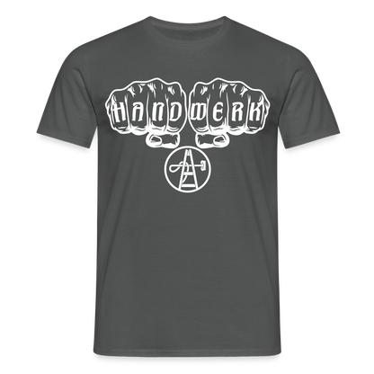 Unisex T-Shirt "Gebäudereiniger" Anthrazit Männer T-Shirt