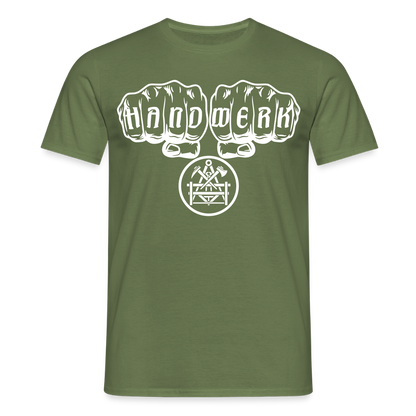 Unisex T-Shirt "Betonbauer" Militärgrün Männer T-Shirt