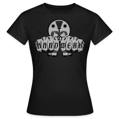 Frauen T-Shirt "Schornsteinfeger" Schwarz Frauen T-Shirt