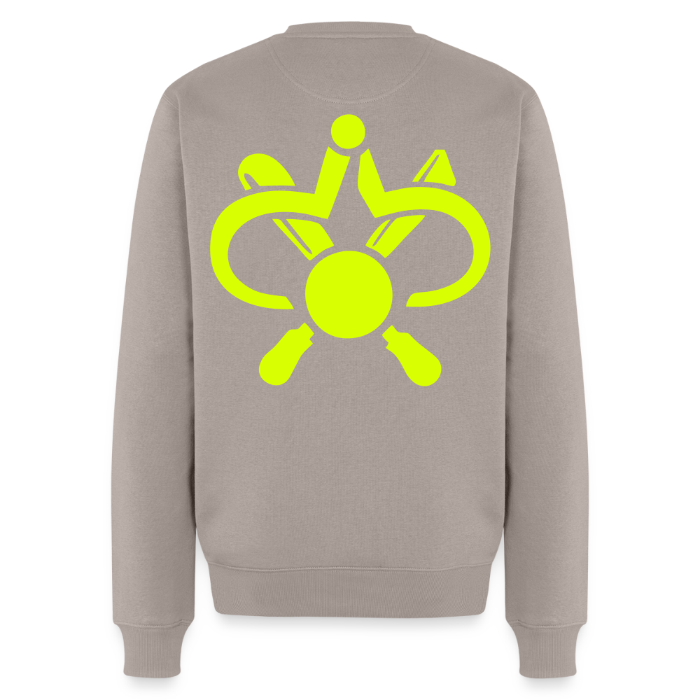 Unisex Premium Pullover "Drechsler" neongelb Männer Premium Pullover