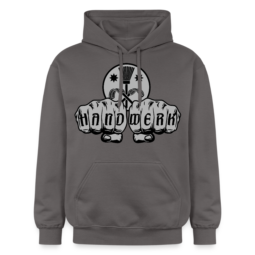 Gildan Unisex Softstyle® "Schornsteinfeger" Dunkelgrau Gildan Unisex Softstyle® Midweight Hoodie