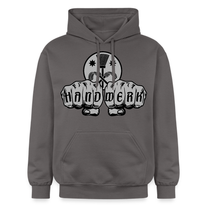 Gildan Unisex Softstyle® "Schornsteinfeger" Dunkelgrau Gildan Unisex Softstyle® Midweight Hoodie