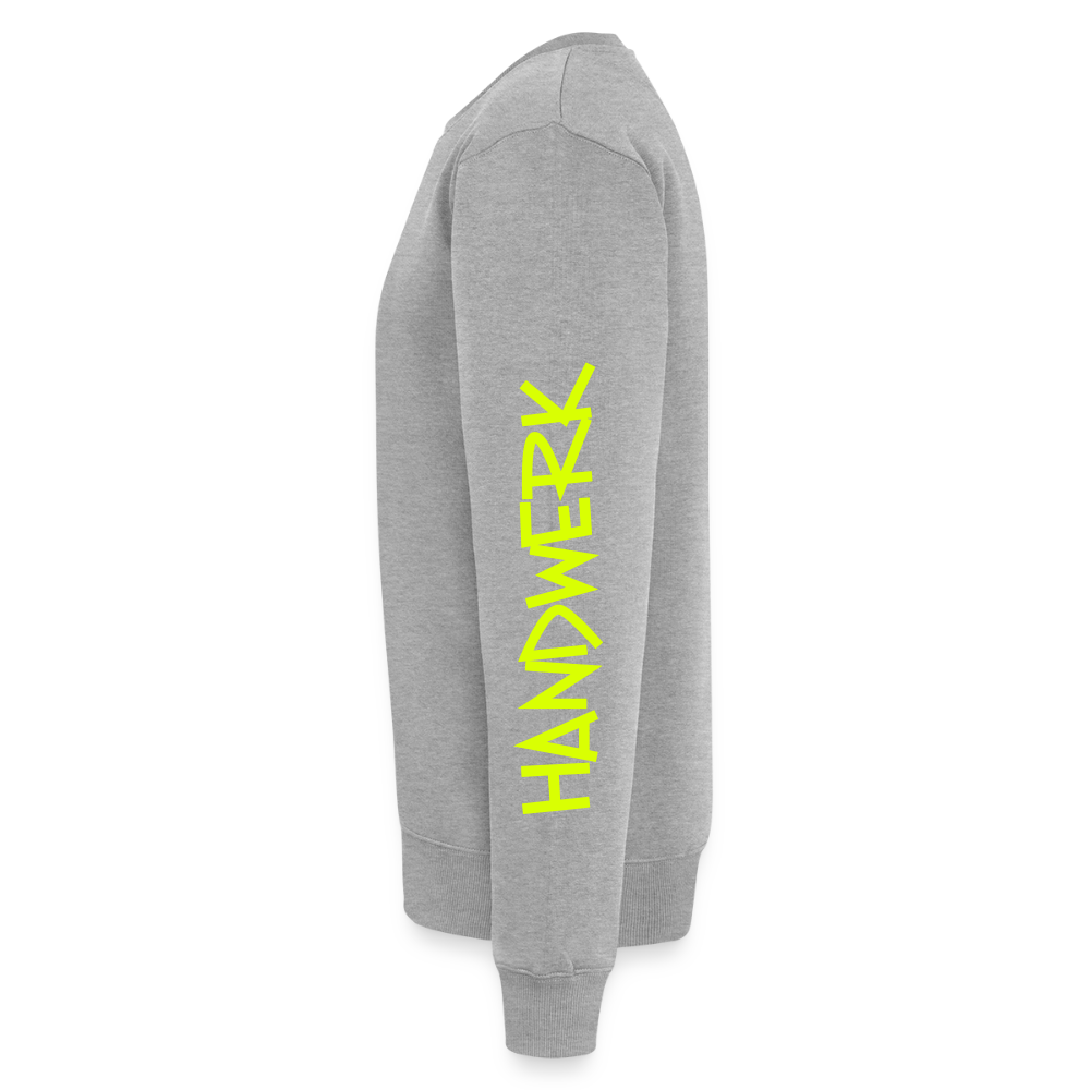 Unisex Premium Pullover "Klimatechniker" neongelb Männer Premium Pullover
