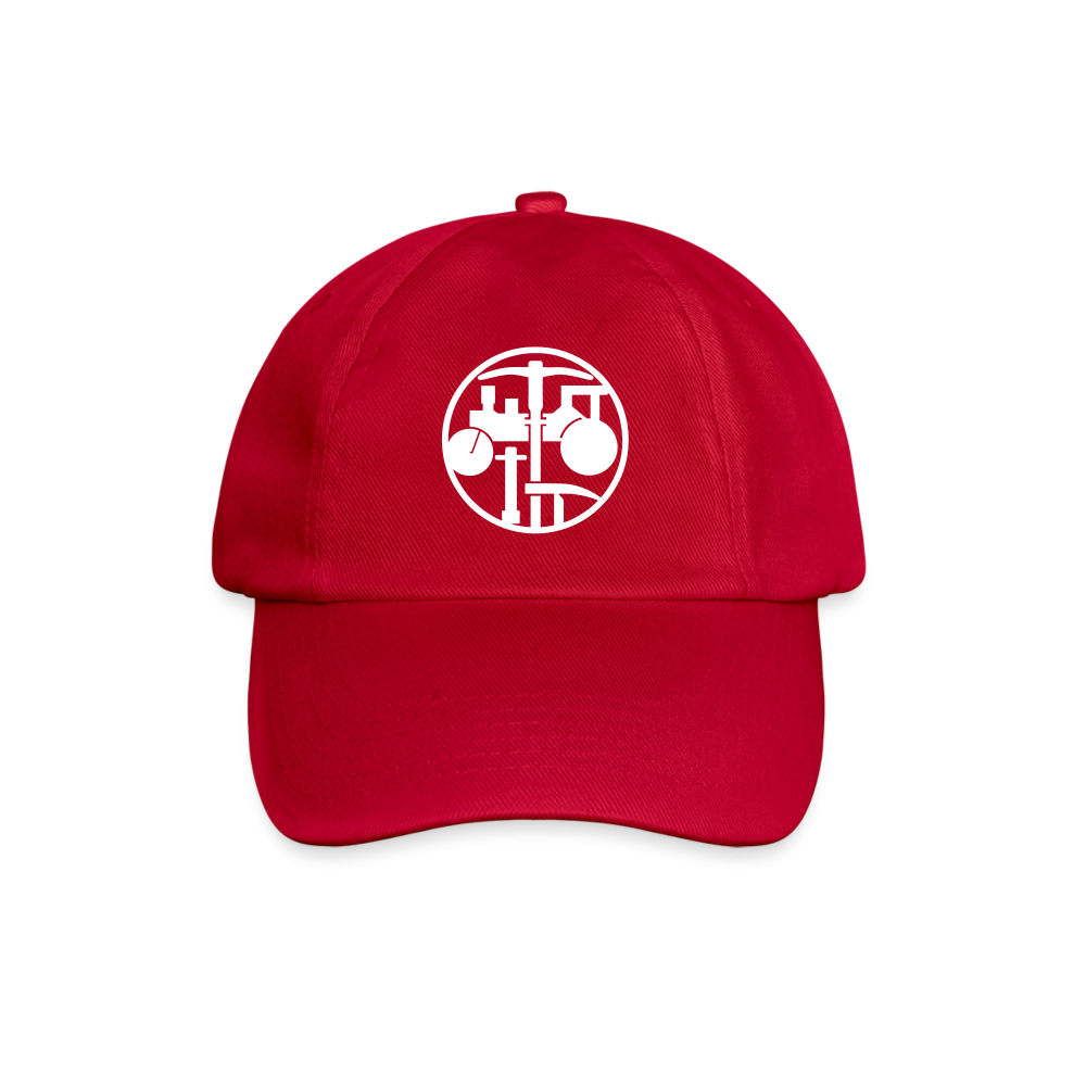 Baseballkappe "Strassenbauer" klassisch Rot One size Baseballkappe