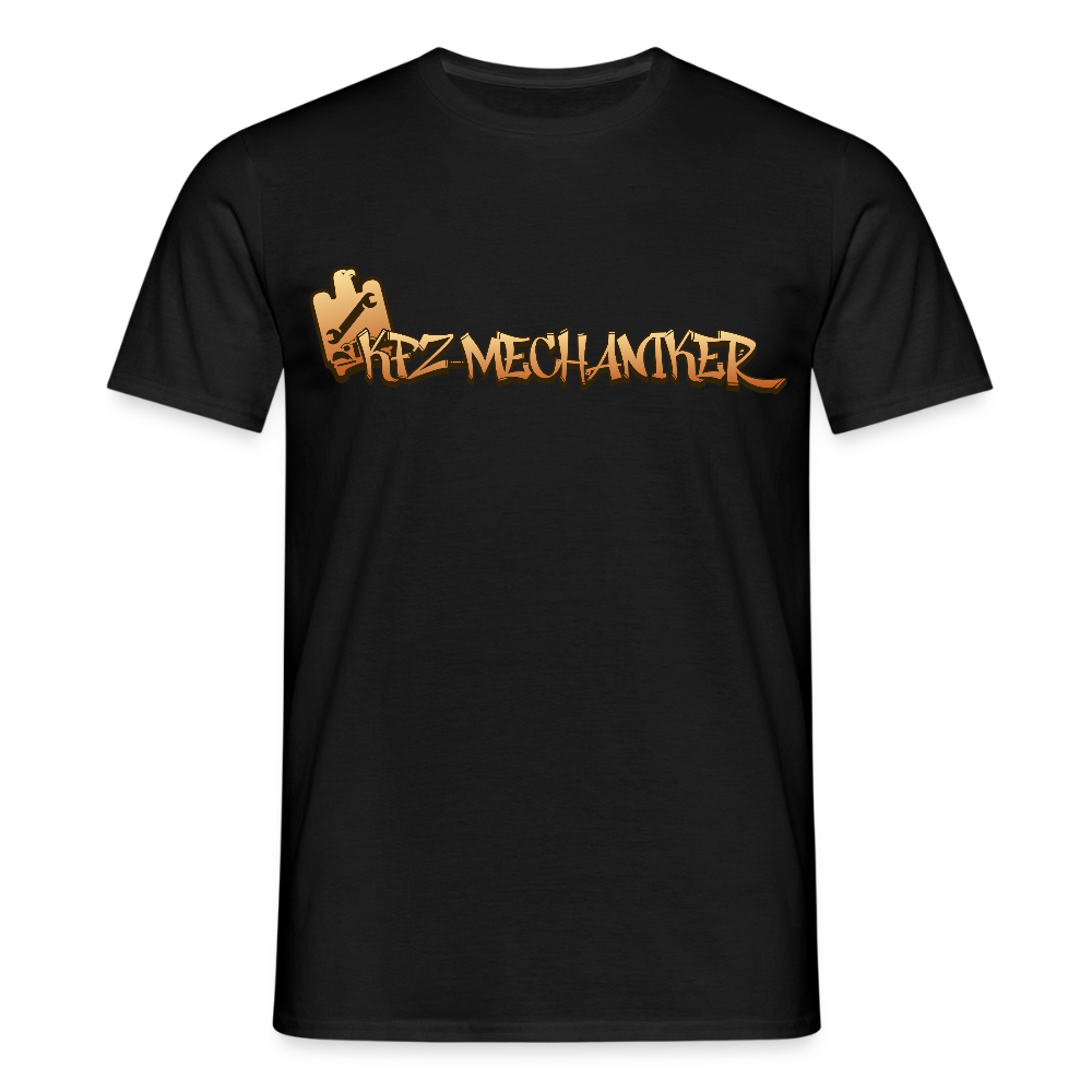 Unisex T-Shirt "KFZ-Mechaniker" Schwarz Männer T-Shirt