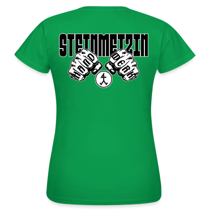 Frauen T-Shirt "Steinmetzin" (beidseitig bedruckt) Kelly Green Frauen T-Shirt