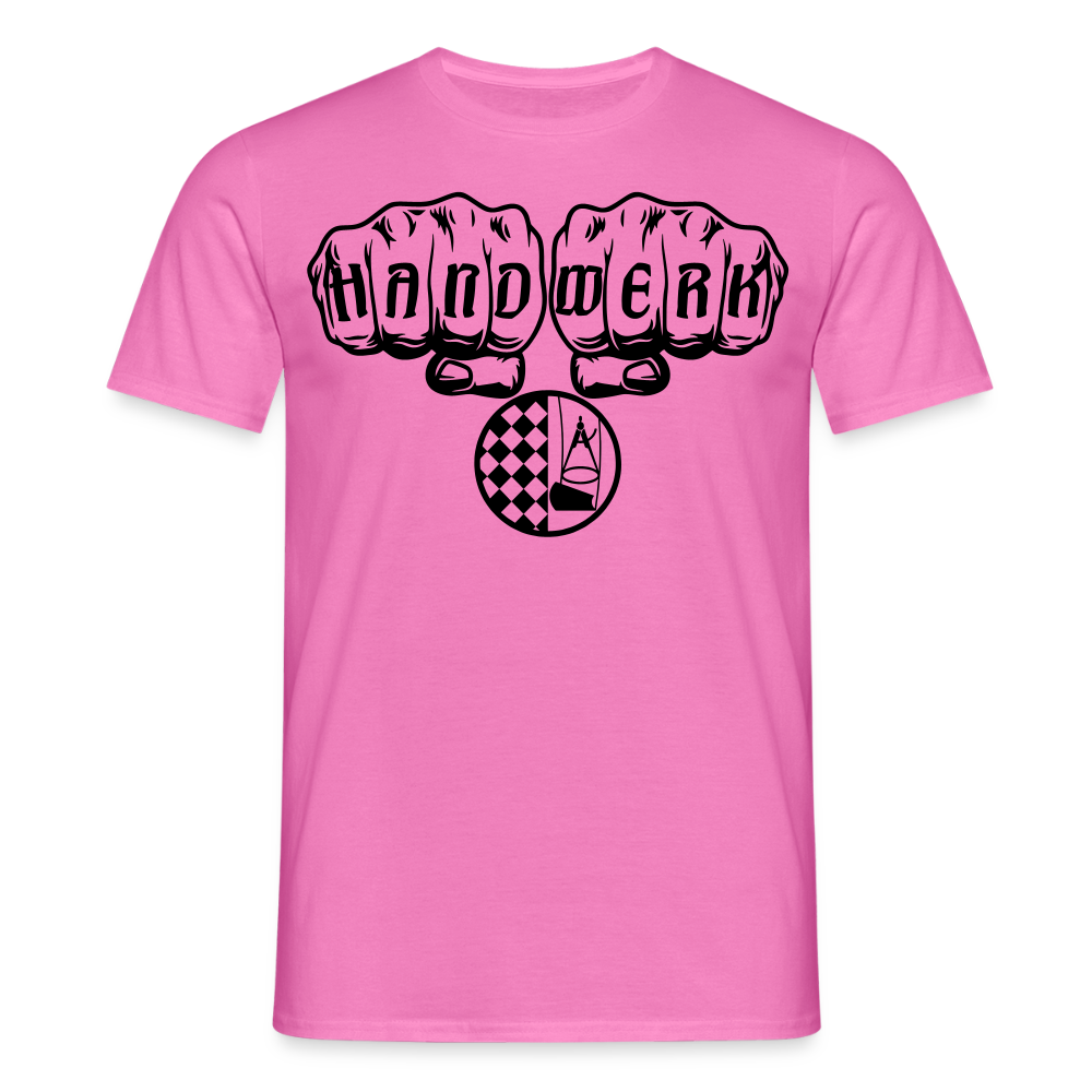 Unisex T-Shirt "Bodenleger" Pink Männer T-Shirt