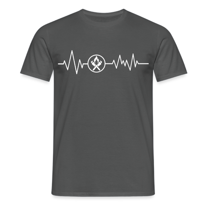 Unisex T-Shirt "Heizungsbauer" Anthrazit Männer T-Shirt