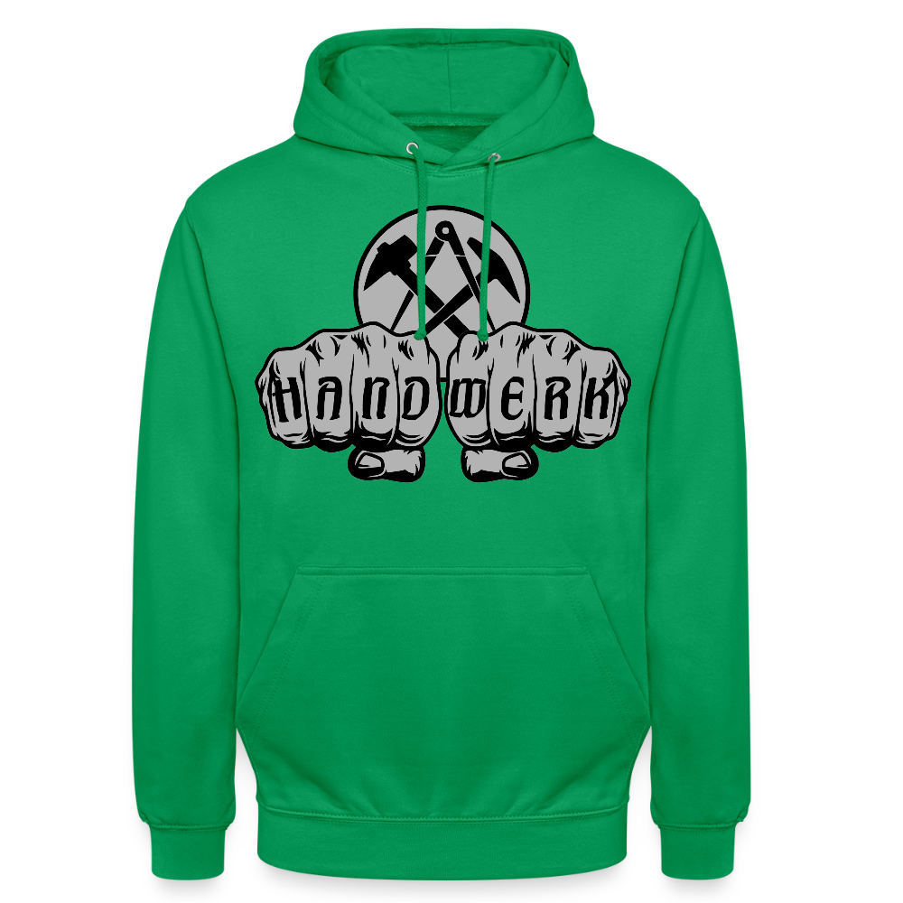 Unisex Hoodie "Dachdecker" Kelly Green Unisex Hoodie