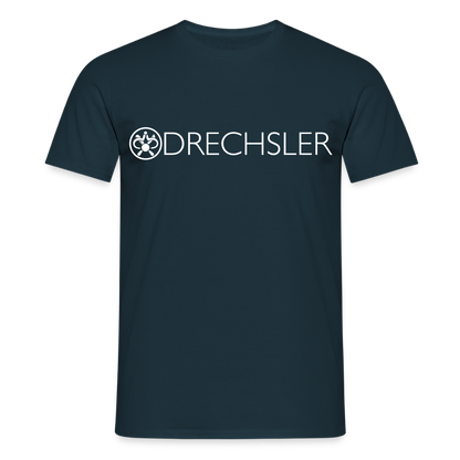 Unisex T-Shirt "Drechsler" Navy Männer T-Shirt