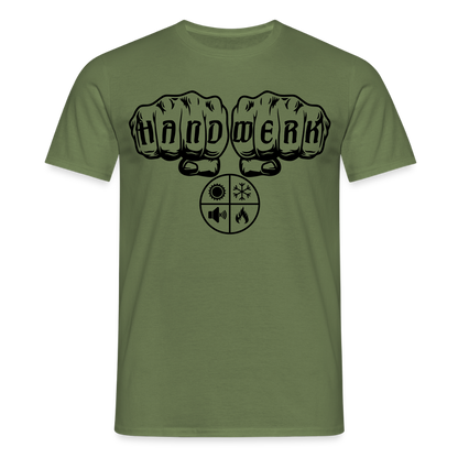 Unisex T-Shirt "Isolierer" Militärgrün Männer T-Shirt