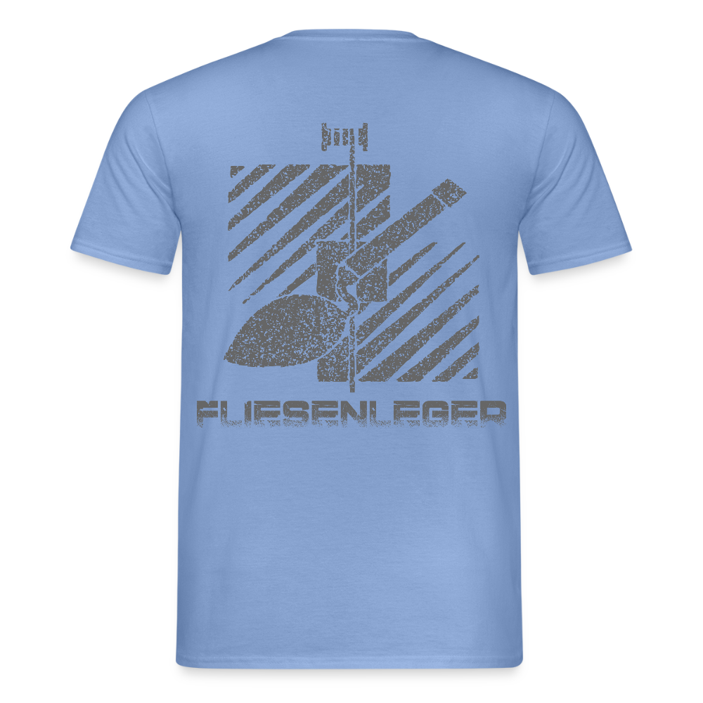 Unisex T-Shirt "Fliesenleger" carolina blue Männer T-Shirt