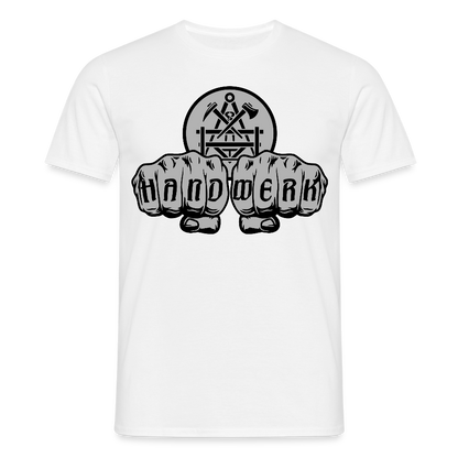 Unisex T-Shirt "Betonbauer" Weiß Männer T-Shirt