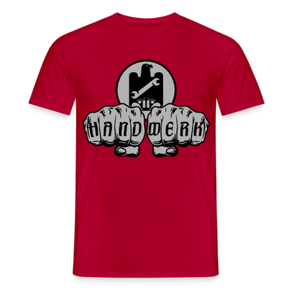 Unisex KFZ-Mechaniker T-Shirt von Spreadconnect, bequemes Männer T-Shirt mit Mechaniker-Design, aus weichem Stoff.