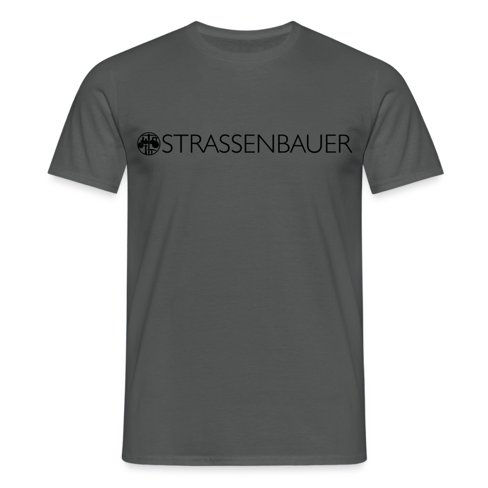 Unisex T-Shirt "Strassenbauer" Anthrazit Männer T-Shirt