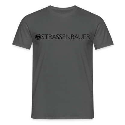 Unisex T-Shirt "Strassenbauer" Anthrazit Männer T-Shirt