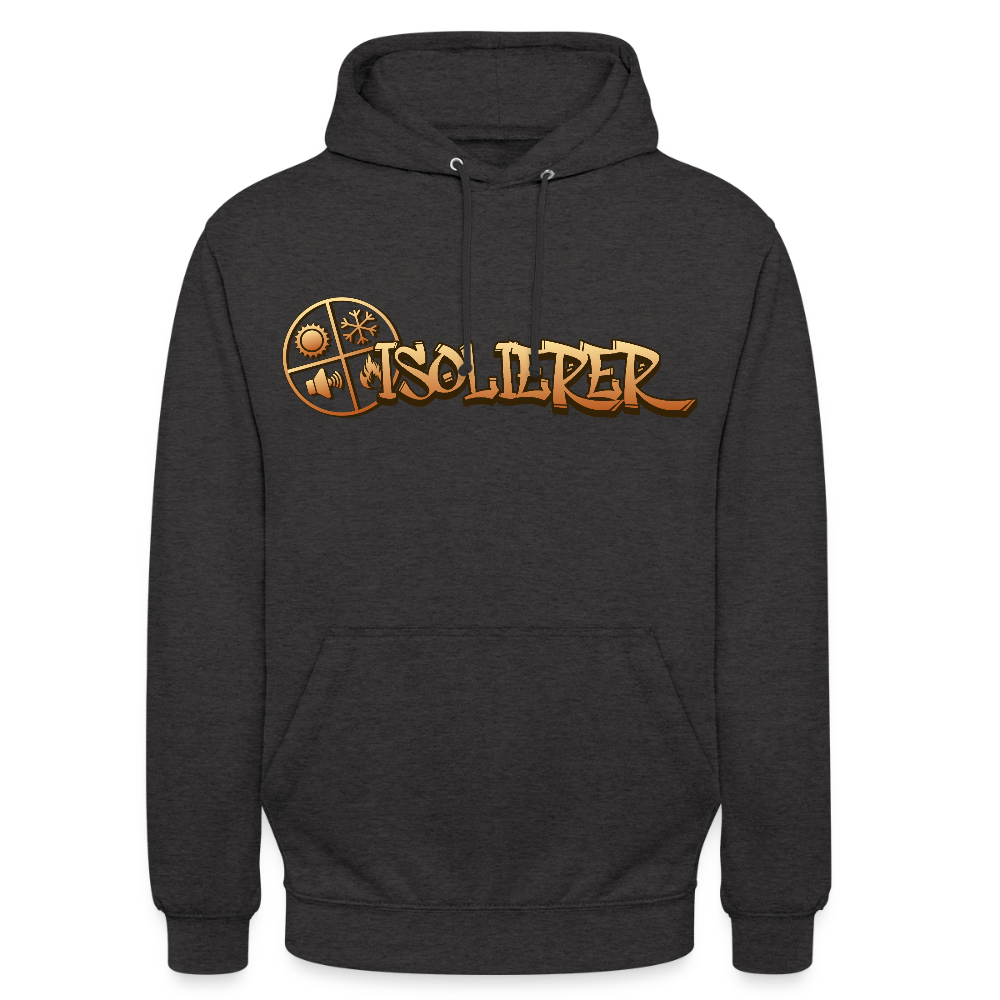 Unisex Hoodie"Isolierer" Anthrazit Unisex Hoodie