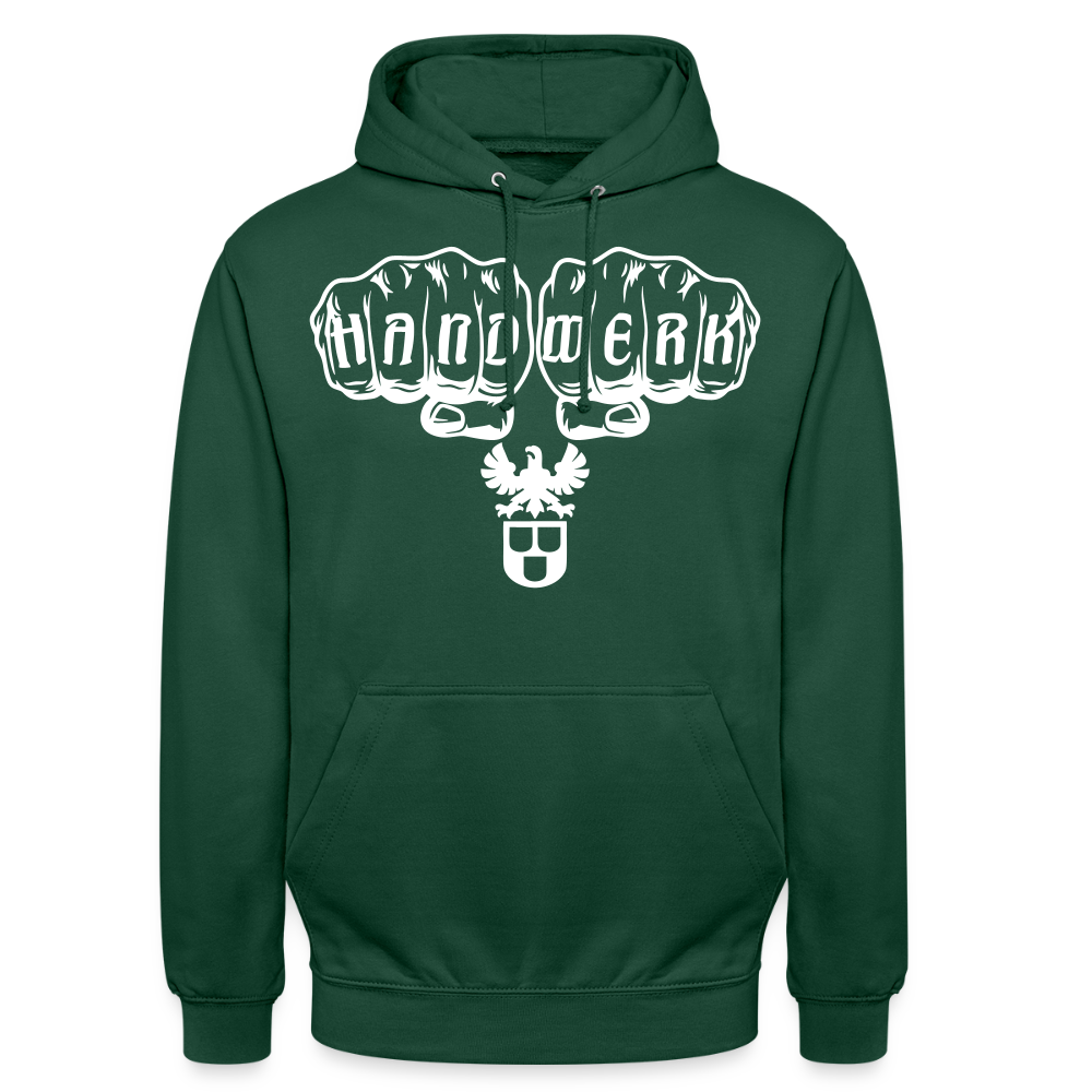 Unisex Hoodie "Maler" Flaschengrün Unisex Hoodie