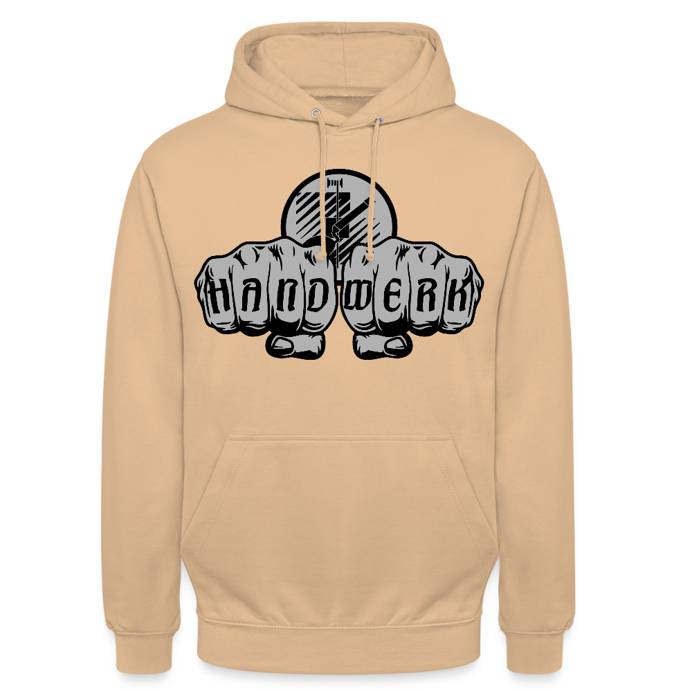 Unisex Hoodie "Fliesenleger" Pfirsich Unisex Hoodie