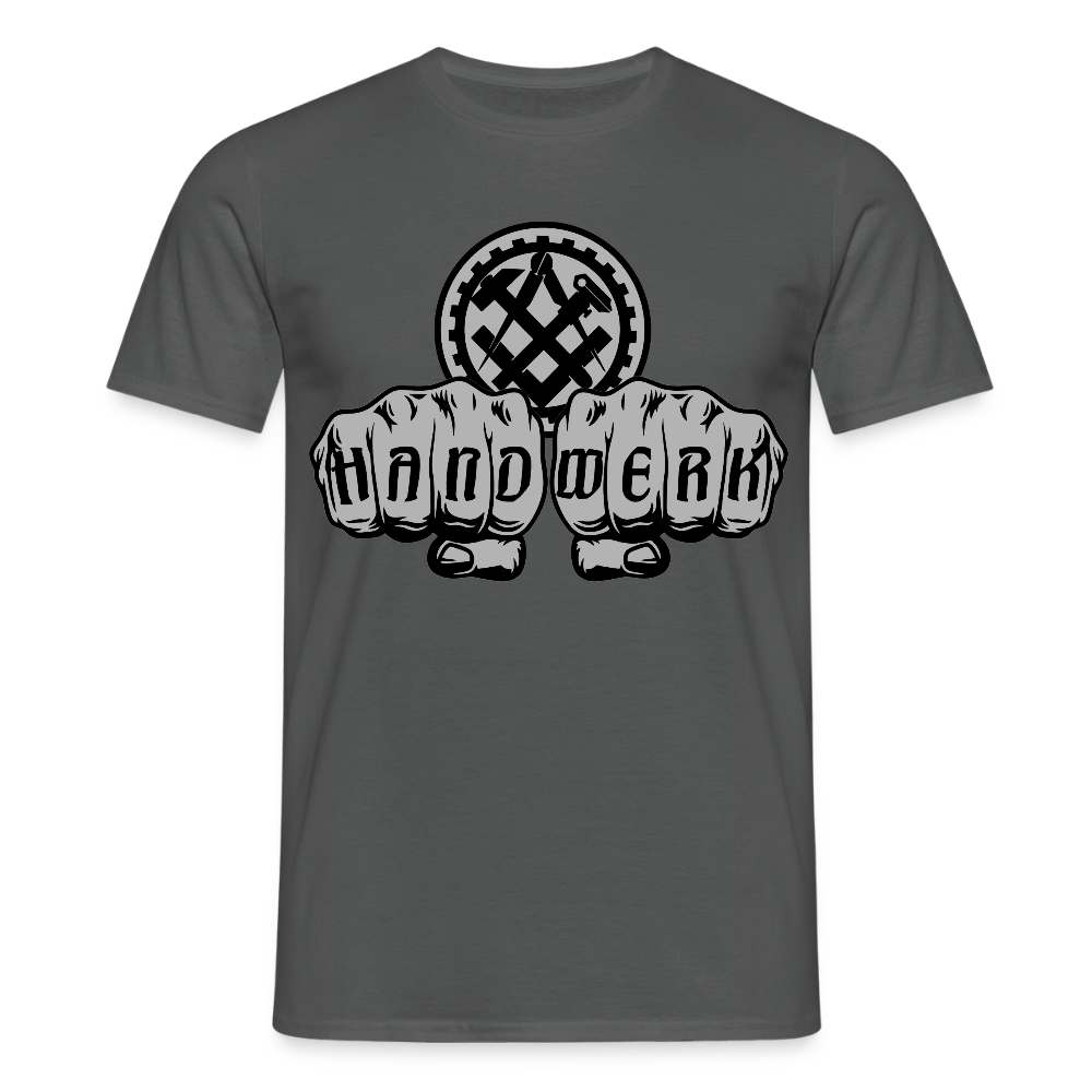 Unisex T-Shirt "Mechaniker" Anthrazit Männer T-Shirt