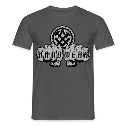 Unisex T-Shirt "Mechaniker" Anthrazit Männer T-Shirt