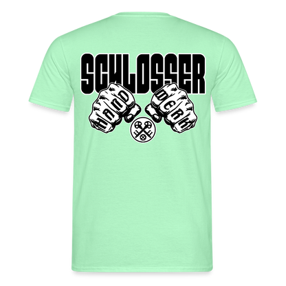 Unisex T-Shirt "Schlosser" Mintgrün Männer T-Shirt