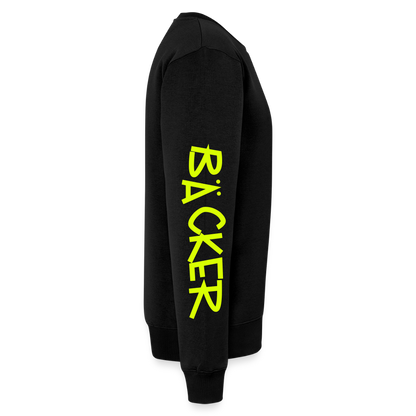 Unisex Premium Pullover "Bäcker" neongelb Männer Premium Pullover