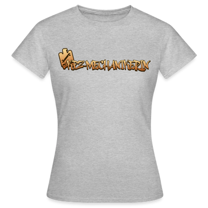 Frauen T-Shirt "KFZ-Mechanikerin"-Street Grau meliert Frauen T-Shirt {{ color }}