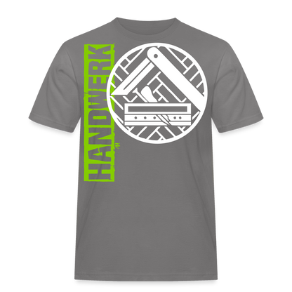 Unisex Workwear T-Shirt "Parkettleger" Grau Männer Workwear T-Shirt