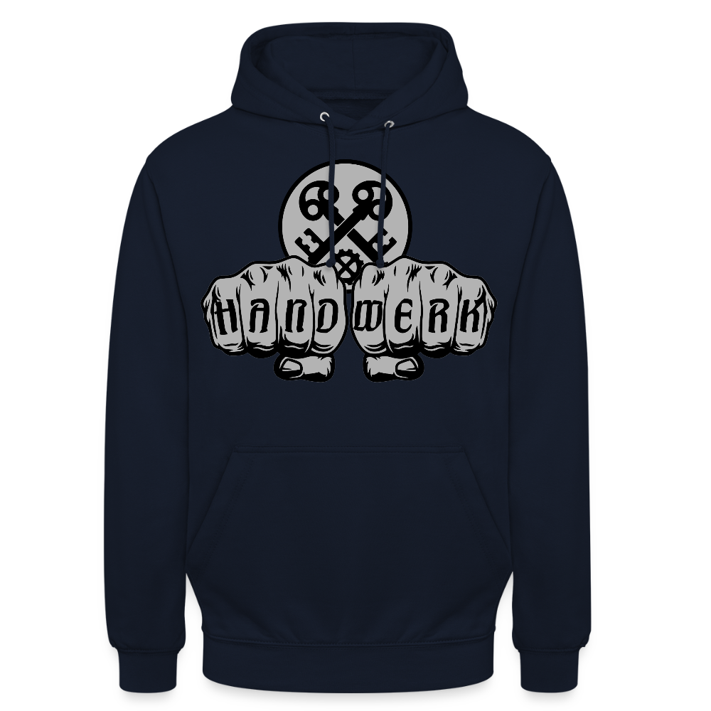 Unisex Hoodie "Schlosser" Navy Unisex Hoodie