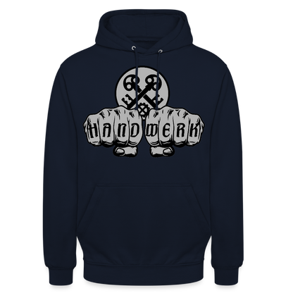 Unisex Hoodie "Schlosser" Navy Unisex Hoodie