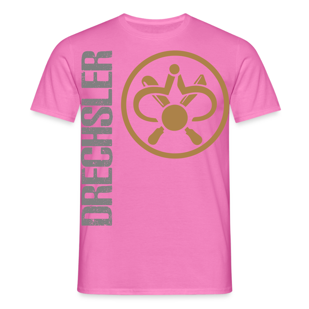 Unisex T-Shirt "Drechsler" Pink Männer T-Shirt