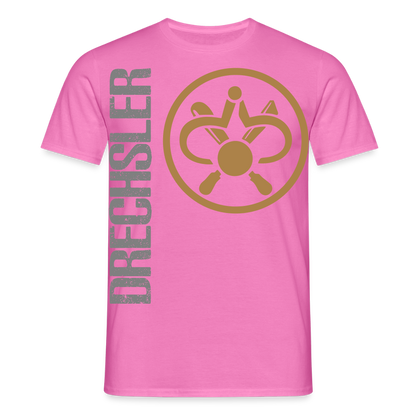 Unisex T-Shirt "Drechsler" Pink Männer T-Shirt