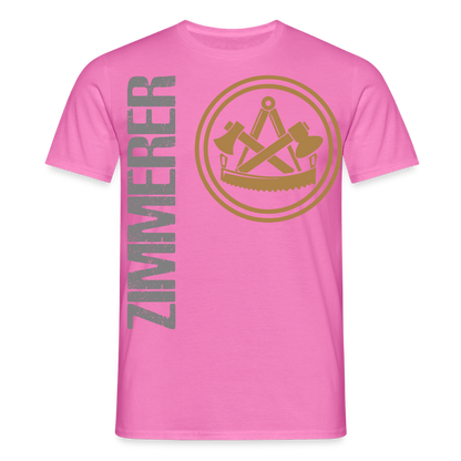 Unisex T-Shirt "Zimmerer" Pink Männer T-Shirt