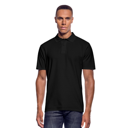 Männer Poloshirt "Mechaniker" - Schwarz