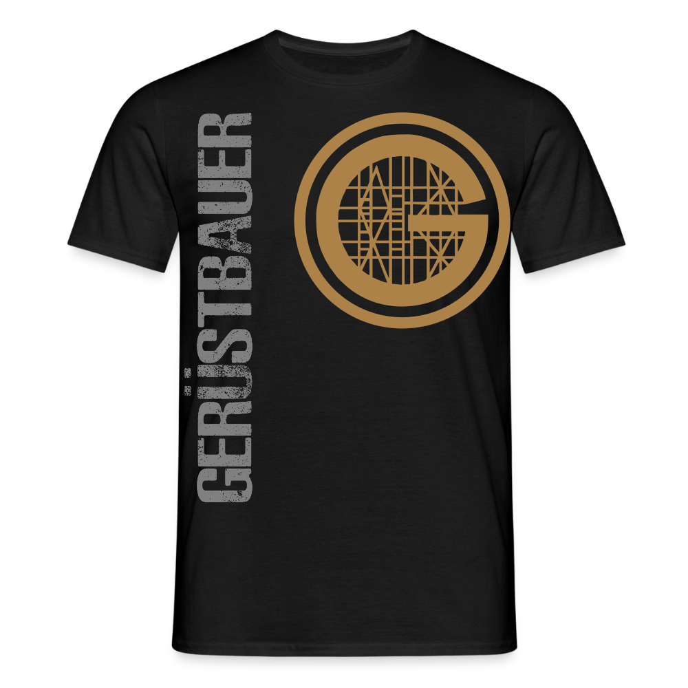 Unisex T-Shirt "Gerüstbauer" - Schwarz