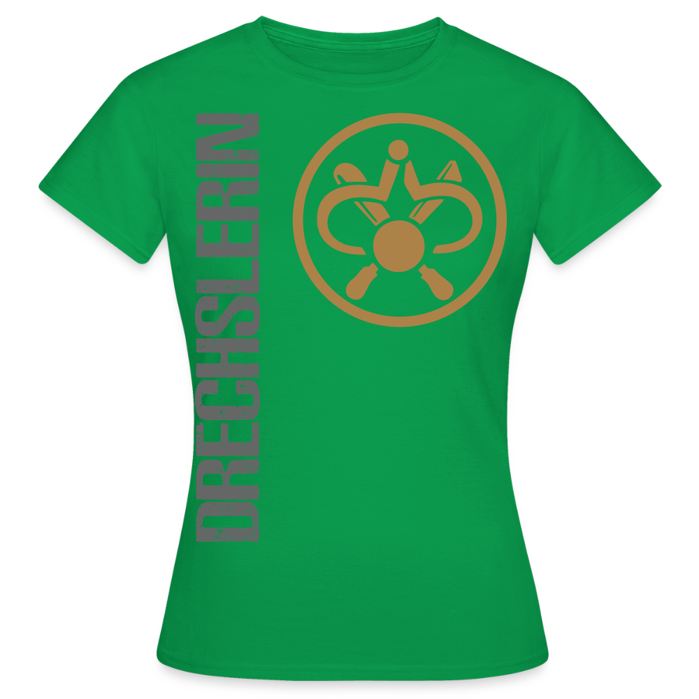 Frauen T-Shirt "Drechslerin" Kelly Green Frauen T-Shirt