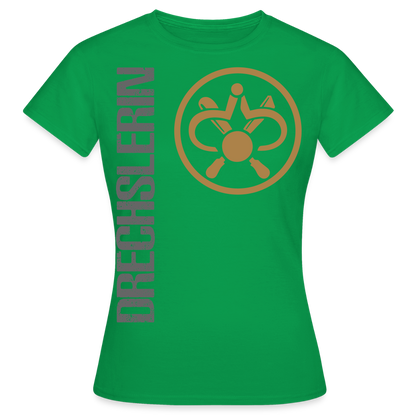 Frauen T-Shirt "Drechslerin" Kelly Green Frauen T-Shirt