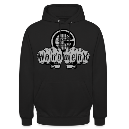 Unisex Hoodie "Gerüstbauer" Schwarz Unisex Hoodie