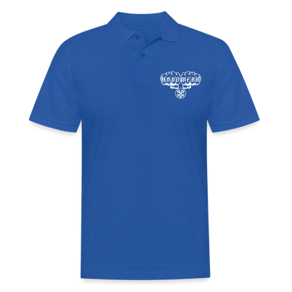 Männer Poloshirt "Schlosser" Royalblau Männer Poloshirt