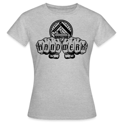 Frauen T-Shirt "Parkettleger" Grau meliert Frauen T-Shirt