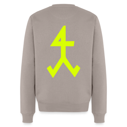 Unisex Premium Pullover "Steinmetz" neongelb Männer Premium Pullover