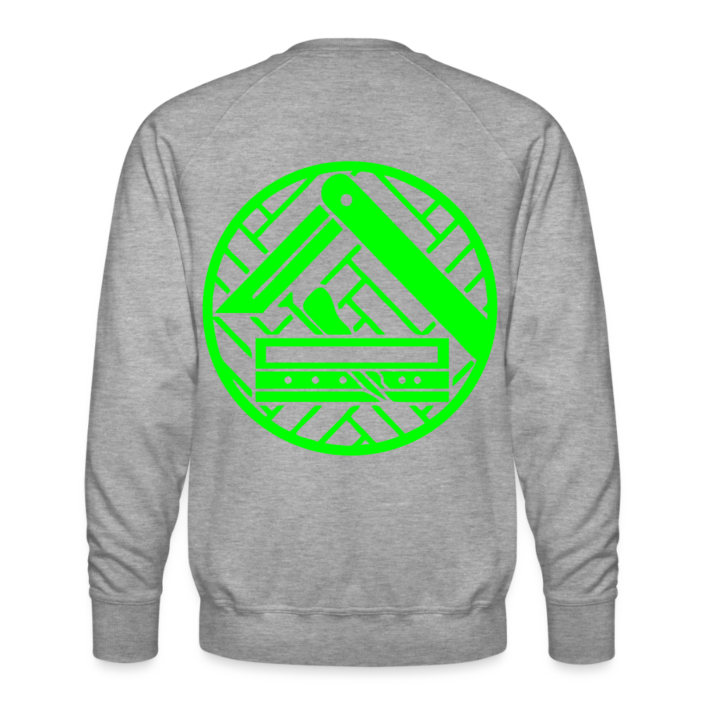 Unisex Premium Pullover "Parkettleger" neongrün Männer Premium Pullover